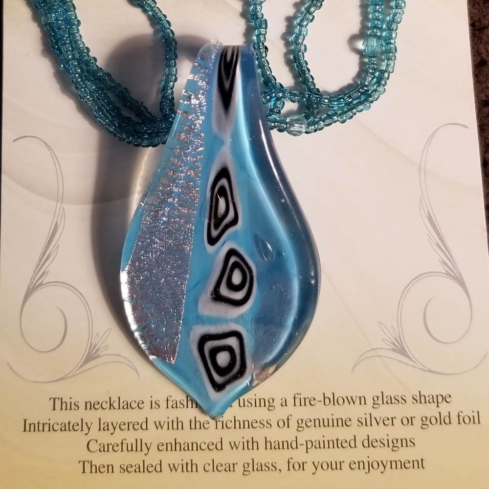 NEW THE ARTESIAN COLLECTION NECKLACE & EARRINGS SET.